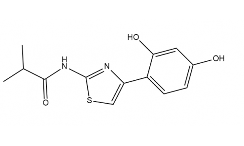 N-(4-(2,4-二羟基苯基)噻唑-2-基)异丁酰胺（肽安密多）
